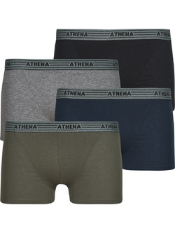 ATHENA Ανδρικά Μποξεράκια Σετ 4Pack LD40-2400