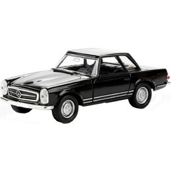 Welly 1963 Mercedes-Benz 230SL Μαύρο 12298