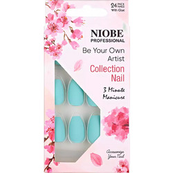 Niobe Almond Tips Νυχιών 24τμχ
