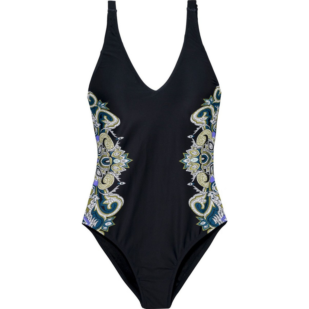 Swimwear One Piece Olosoma Magio Ethilia Tirkoyaz Olosomo Magio Mini Fousta Pareo Turquoise One Piece Swimsuit With Mini Pareo Skirt Set main image 1