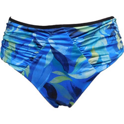 Bluepoint Ψηλόμεσο Bikini Slip Floral Royal Blue 25065071-14