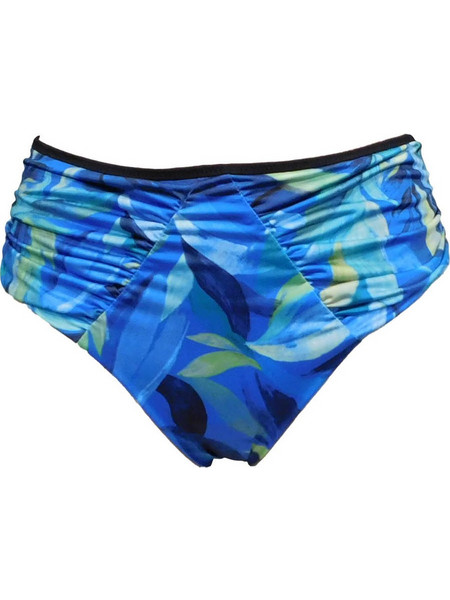 Bluepoint Ψηλόμεσο Bikini Slip Floral Royal Blue 25065071-14