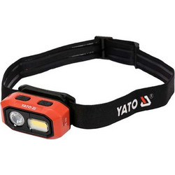 Yato ΥΤ-08592 Επαναφορτιζόμενος Φακός Κεφαλής Εργασίας Led 480lm