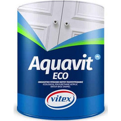 Vitex Aquavit Eco Ριπολίνη Νερού Ξύλου & Μετάλλου Satine Βάση TR 0.675lt