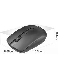 EARLDOM FV-180 Ασύρματο Ποντίκι Black
