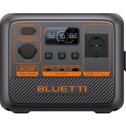 Bluetti AC50P P-AC50P-EU-GY-BL-010 Power Station 504Wh / 22500mAh 2xAC 1xDC 1xUSB-A 2xUSB-C
