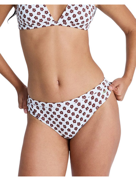 Roxy Bikini Slip Floral Λευκό ERJX405041-WBP1