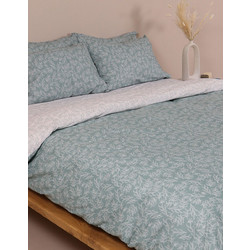 Sunshine Home Σετ Σεντόνια Υπέρδιπλα Βαμβακερά 235x270 Feelings 2052 Aqua