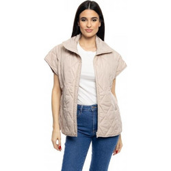 Splendid Γυναικείο Μπουφάν Puffer Μακρύ Εκρού 53-102-004
