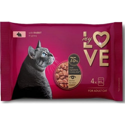 My Love Adult with Rabbit in Gravy 4x85gr