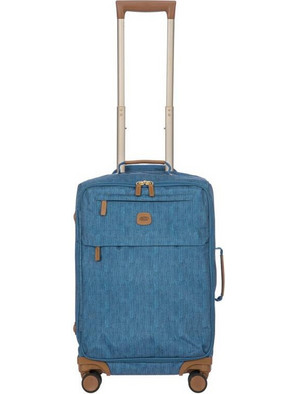 Bric's X-Travel Βαλίτσα Καμπίνας 55x36x23cm με 4 Ρόδες Μπλε