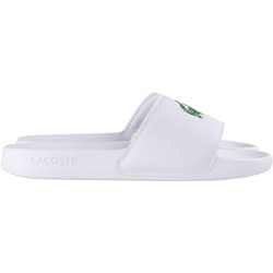 Lacoste Serve Slide 0.0 Ανδρικές Παντόφλες Καλοκαιρινές Λευκές 49CMA0041-082