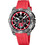 Festina Chrono Bike Diver Ανδρικό Ρολόι Χρονογράφος με Κόκκινο Καουτσούκ Λουράκι F20725/5