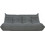 Nextdeco Togo alcantara Τριθέσιος Καναπές Γκρι 174x102x70cm 11020-08