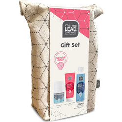Pharmalead Red Deodorant Roll-On 50ml + Hand & Body Sorbet 75ml + Yogurt Cooling Shower Gel 100ml
