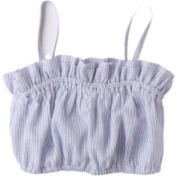 iDo Παιδικό Crop Top Αμάνικο Γαλάζιο 4B832-0113