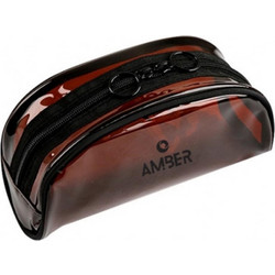 Amber AM2031 Γυναικείο Νεσεσέρ 21x8x11cm Καφέ
