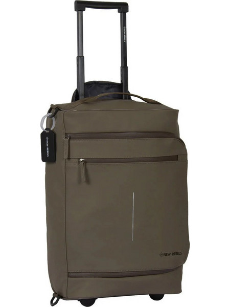 New Rebels Harper 211.01723 Βαλίτσα Καμπίνας 50x32x18cm με 2 Ρόδες Χακί