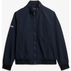 Superdry Ανδρικό Μπουφάν Χειμωνιάτικο Bomber Navy Μπλε M5012079A-98T