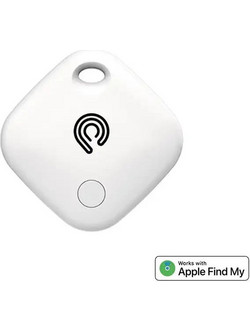 Hyperloq NeoSplash Anti-Lost Tracker Apple Find My / Google Find My Device White 1 Pack