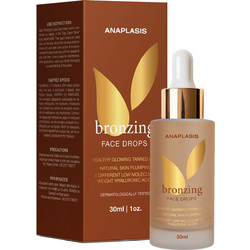 Anaplasis Bronzing Self Tan Drops Προσώπου 30ml