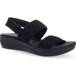 Clarks Γυναικεία Σανδάλια Ανατομικά Μαύρα 26177184