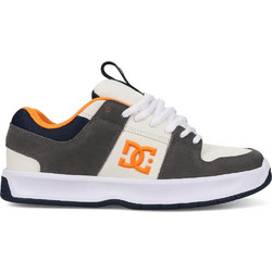 DC Lynx Zero Ανδρικά Sneakers Ανθρακί Λευκά ADYS100615-020