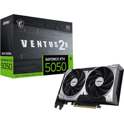 MSI GeForce RTX 5050 8GB GDDR6 Ventus 2X OC Κάρτα Γραφικών