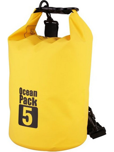 Seaflo 60-1007-08 Στεγανός Σάκος Ώμου 20lt Κίτρινος