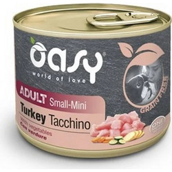 Oasy World of Love Grain Free Adult Small & Mini with Turkey 200gr