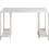 Hanah Home Reader Γραφείο Ξύλινο 125x60x73.8cm 541HDL1112