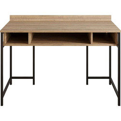 Hanah Home Tumata Γραφείο Ξύλινο με Βιβλιοθήκη 119.5x62x65.2cm 541HDL1122