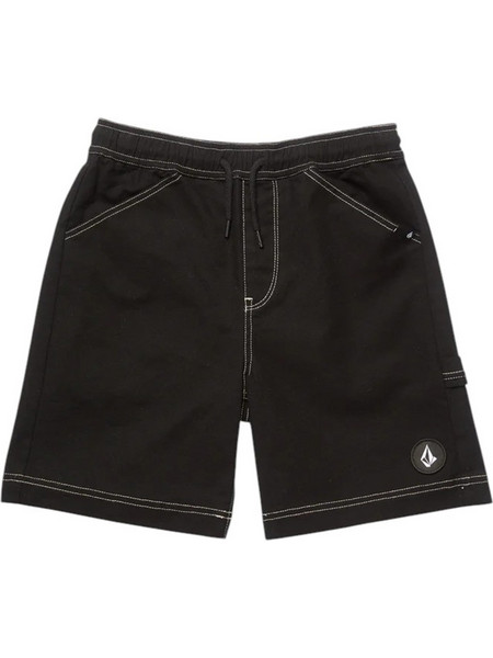 Volcom Παιδική Βερμούδα Υφασμάτινη Μαύρη WA420VB8-BLK