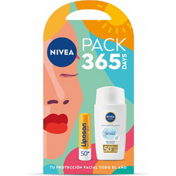 Nivea Daily Fluid SPF50 40ml + Liposan Protect 4.8gr