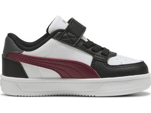 Puma Caven 2.0 Παιδικά Sneakers Λευκά Μαύρα Μπορντό 393841-59