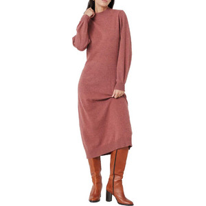 Art Love Maxi Καθημερινό Φόρεμα Πλεκτό Rusted 74638 Art Love Maxi Καθημερινό Φόρεμα Πλεκτό Rusted 74638