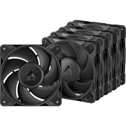 Arctic P12 Pro PST Case Fan 120mm με Σύνδεση 4-Pin PWM 5τμχ Black