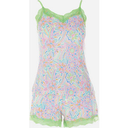 Gsecret Babydoll Καλοκαιρινό Ροζ Lime AH7126-34102