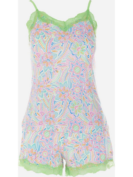 Gsecret Babydoll Καλοκαιρινό Ροζ Lime AH7126-34102