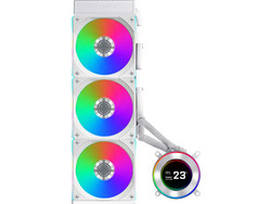 Lian Li HydroShift II LCD 360 TL White Υδρόψυξη CPU 120mm ARGB για Socket 1700 / 1851 / AM4 / AM5