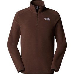 The North Face 100 Glacier 1/4 Zip Ανδρικό Αθλητικό T-Shirt Σοκολατί NF0A855W-1OI