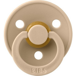 BIBS Colour Πιπίλες Καουτσούκ 0m+ Taupe 2τμχ