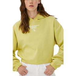 Calvin Klein Γυναικείο Φούτερ με Κουκούλα Lime J20J221329-KCQ