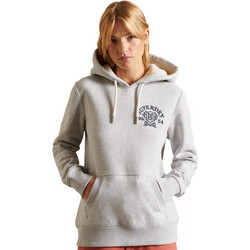 Superdry Γυναικείο Αθλητικό Φούτερ με Κουκούλα Γκρι W2011154A-5WB