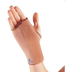 Oppo Wrist Splint Ελαστικό Περικάρπιο με Αντίχειρα & Δέσιμο Neoprene 1082