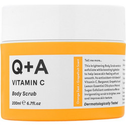 Q+A Vitamin C Scrub Σώματος 200ml