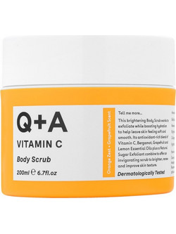 Q+A Vitamin C Scrub Σώματος 200ml