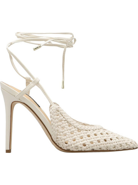 Nine West Γόβες με Τακούνι Στιλέτο με Λουράκι Εκρού FESSLA2-150