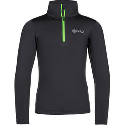 Kilpi Wilke Ισοθερμική Παιδική Μπλούζα Μαύρη Lime LJ0022KI-DGY