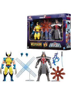 Hasbro Marvel Legends Gamerverse Wolverine vs Silver Samurai 2-Pack Σετ Φιγούρες Δράσης για 4+ Ετών 15cm